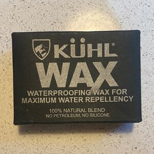 Bar of Wax for waterproofing garments